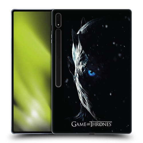 HBO Game of Thrones Season 7 Key Art Night King Soft Gel Case for Samsung Galaxy Tab S8 Ultra
