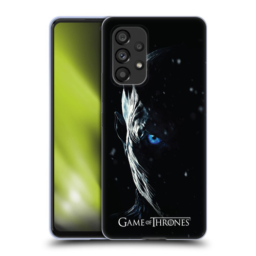 HBO Game of Thrones Season 7 Key Art Night King Soft Gel Case for Samsung Galaxy A53 5G (2022)