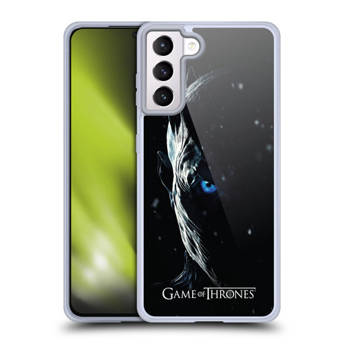 HBO Game of Thrones Season 7 Key Art Night King Soft Gel Case for Samsung Galaxy S21+ 5G