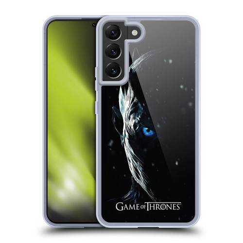 HBO Game of Thrones Season 7 Key Art Night King Soft Gel Case for Samsung Galaxy S22+ 5G