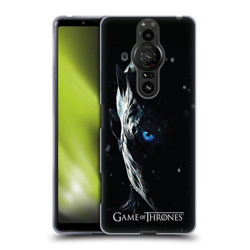 HBO Game of Thrones Season 7 Key Art Night King Soft Gel Case for Sony Xperia Pro-I
