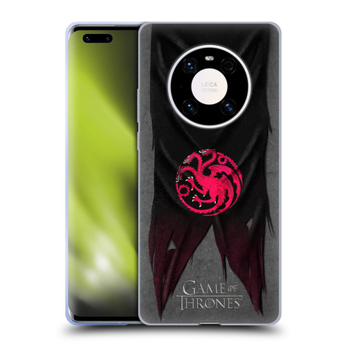 HBO Game of Thrones Sigil Flags Targaryen Soft Gel Case for Huawei Mate 40 Pro 5G
