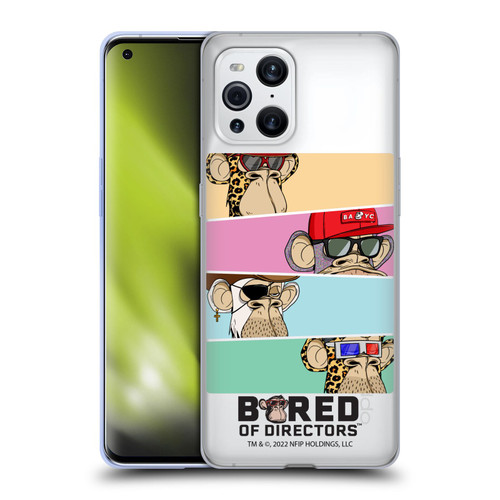 Bored of Directors Key Art Group Soft Gel Case for OPPO Find X3 / Pro