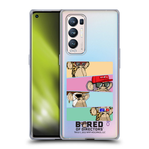 Bored of Directors Key Art Group Soft Gel Case for OPPO Find X3 Neo / Reno5 Pro+ 5G