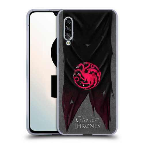 HBO Game of Thrones Sigil Flags Targaryen Soft Gel Case for Samsung Galaxy A90 5G (2019)