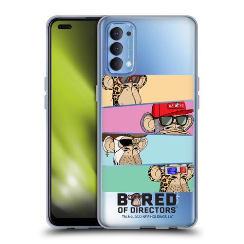 Bored of Directors Key Art Group Soft Gel Case for OPPO Reno 4 5G