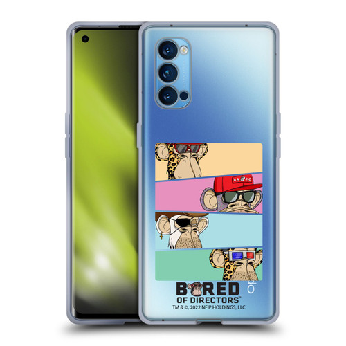 Bored of Directors Key Art Group Soft Gel Case for OPPO Reno 4 Pro 5G