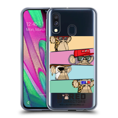 Bored of Directors Key Art Group Soft Gel Case for Samsung Galaxy A40 (2019)