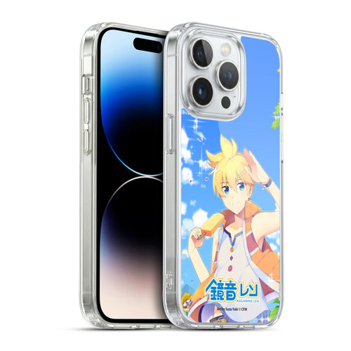 Hatsune Miku Characters Kagamine Len Soft Gel Case for Apple iPhone 14 Pro
