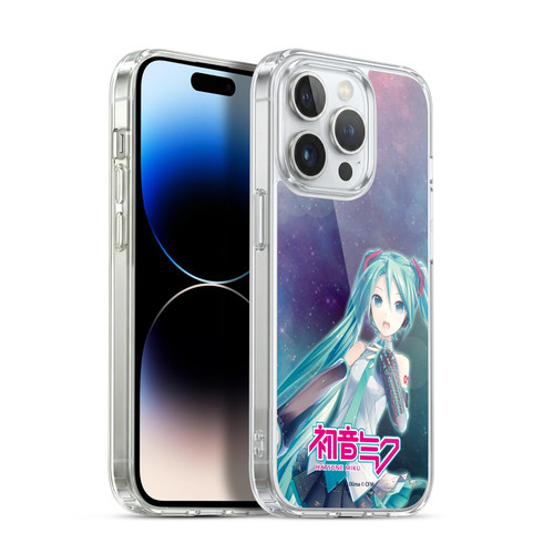 Hatsune Miku Graphics Nebula Soft Gel Case for Apple iPhone 14 Pro & MagSafe