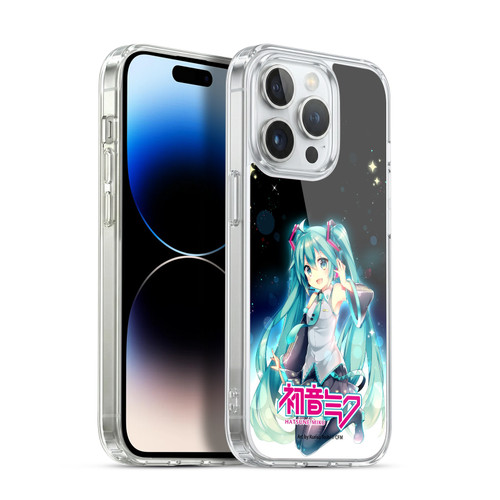 Hatsune Miku Graphics Night Sky Soft Gel Case for Apple iPhone 14 Pro & MagSafe