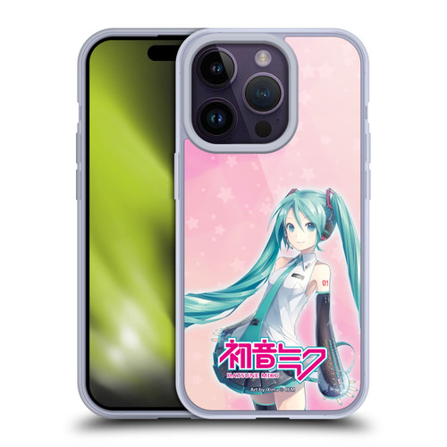 Hatsune Miku Graphics Star Soft Gel Case for Apple iPhone 14 Pro & MagSafe