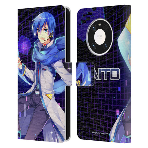 Hatsune Miku Characters Kaito Leather Book Wallet Case Cover For Huawei Mate 40 Pro 5G
