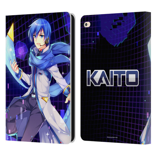 Hatsune Miku Characters Kaito Leather Book Wallet Case Cover For Apple iPad Air 2 (2014)