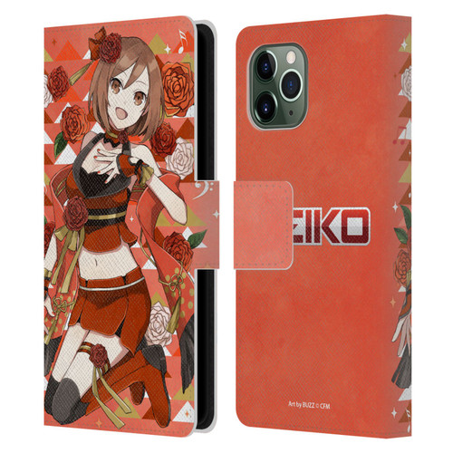 Hatsune Miku Characters Meiko Leather Book Wallet Case Cover For Apple iPhone 11 Pro
