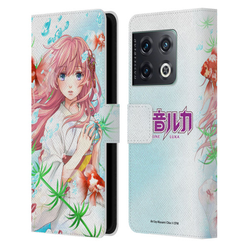 Hatsune Miku Characters Megurine Luka Leather Book Wallet Case Cover For OnePlus 10 Pro