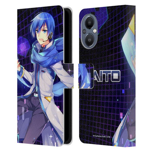 Hatsune Miku Characters Kaito Leather Book Wallet Case Cover For OnePlus Nord N20 5G
