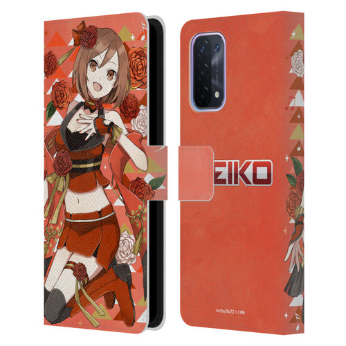 Hatsune Miku Characters Meiko Leather Book Wallet Case Cover For OPPO A54 5G