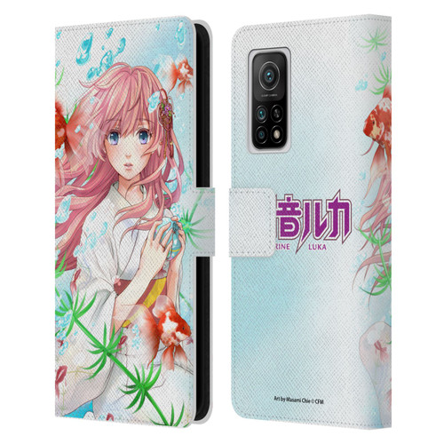 Hatsune Miku Characters Megurine Luka Leather Book Wallet Case Cover For Xiaomi Mi 10T 5G