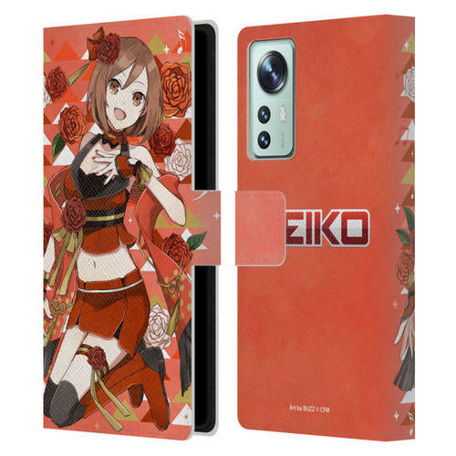 Hatsune Miku Characters Meiko Leather Book Wallet Case Cover For Xiaomi 12