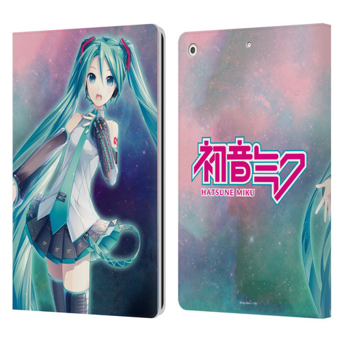Hatsune Miku Graphics Nebula Leather Book Wallet Case Cover For Apple iPad 10.2 2019/2020/2021
