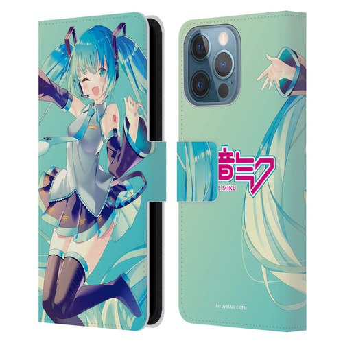 Hatsune Miku Graphics Sing Leather Book Wallet Case Cover For Apple iPhone 13 Pro