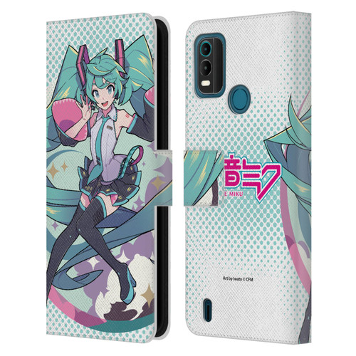 Hatsune Miku Graphics Pastels Leather Book Wallet Case Cover For Nokia G11 Plus