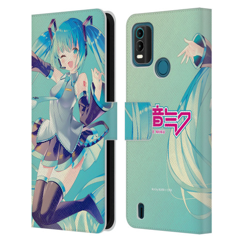 Hatsune Miku Graphics Sing Leather Book Wallet Case Cover For Nokia G11 Plus