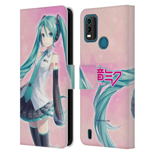 Hatsune Miku Graphics Star Leather Book Wallet Case Cover For Nokia G11 Plus