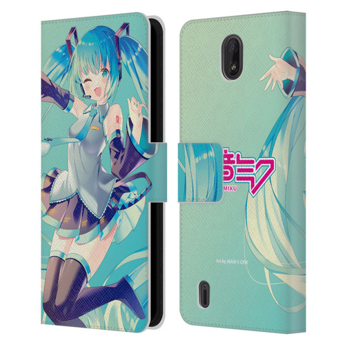 Hatsune Miku Graphics Sing Leather Book Wallet Case Cover For Nokia C01 Plus/C1 2nd Edition