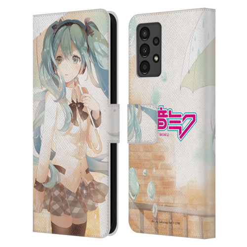 Hatsune Miku Graphics Rain Leather Book Wallet Case Cover For Samsung Galaxy A13 (2022)