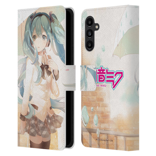 Hatsune Miku Graphics Rain Leather Book Wallet Case Cover For Samsung Galaxy A13 5G (2021)