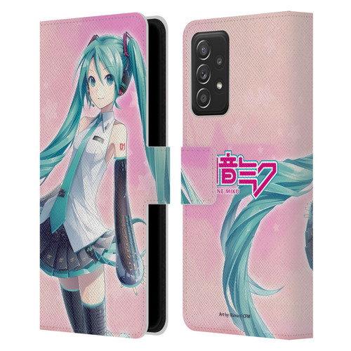Hatsune Miku Graphics Star Leather Book Wallet Case Cover For Samsung Galaxy A53 5G (2022)