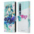 Hatsune Miku Graphics Stars And Rainbow Leather Book Wallet Case Cover For Xiaomi Mi 10 5G / Mi 10 Pro 5G