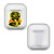 Cobra Kai Iconic Logo Clear Hard Crystal Cover Case for Apple AirPods 1 1st Gen / 2 2nd Gen Charging Case