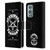 Motley Crue Logos Pentagram And Skull Leather Book Wallet Case Cover For OnePlus 9