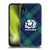 Scotland Rugby Graphics Tartan Oversized Soft Gel Case for Apple iPhone XR