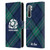 Scotland Rugby Graphics Tartan Oversized Leather Book Wallet Case Cover For Huawei Nova 7 SE/P40 Lite 5G