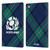 Scotland Rugby Graphics Tartan Oversized Leather Book Wallet Case Cover For Apple iPad mini 4