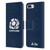 Scotland Rugby Graphics Pattern Leather Book Wallet Case Cover For Apple iPhone 7 Plus / iPhone 8 Plus
