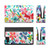 Ninola Art Mix Colorful Petals Spring Vinyl Sticker Skin Decal Cover for Nintendo Switch Bundle