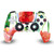 Ninola Art Mix Red Flower Vinyl Sticker Skin Decal Cover for Sony PS5 Digital Edition Bundle
