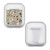 Ninola Assorted Butterflies Gold Green Clear Hard Crystal Cover Case for Apple AirPods 1 1st Gen / 2 2nd Gen Charging Case