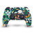 Ninola Assorted Colourful Petals Green Vinyl Sticker Skin Decal Cover for Sony PS5 Sony DualSense Controller