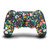 Ninola Assorted Colourful Petals Green Vinyl Sticker Skin Decal Cover for Sony PS4 Console & Controller