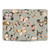 Ninola Floral 2 Butterflies Gold Green Vinyl Sticker Skin Decal Cover for Apple MacBook Pro 14" A2442