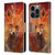 Jena DellaGrottaglia Animals Fox Leather Book Wallet Case Cover For Apple iPhone 14 Pro