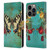 Jena DellaGrottaglia Insects Butterfly Garden Leather Book Wallet Case Cover For Apple iPhone 14 Pro