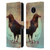 Jena DellaGrottaglia Animals Crow Leather Book Wallet Case Cover For Nokia C10 / C20