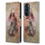 Jena DellaGrottaglia Animals Horse Leather Book Wallet Case Cover For Motorola Edge 30